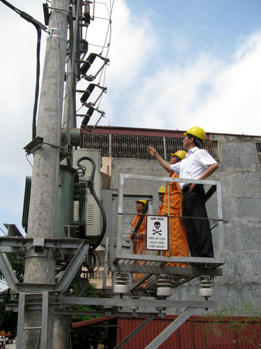 Điện lực T.P Thái Nguyên: Bảo đảm công tác cung cấp điện an toàn, ổn định