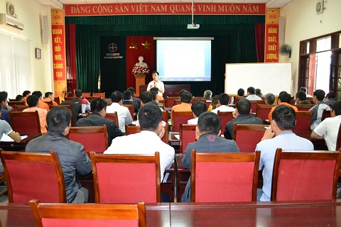 PC Thái Nguyên: Bồi huấn, huấn luyện định kỳ AT-VSLĐ năm 2015