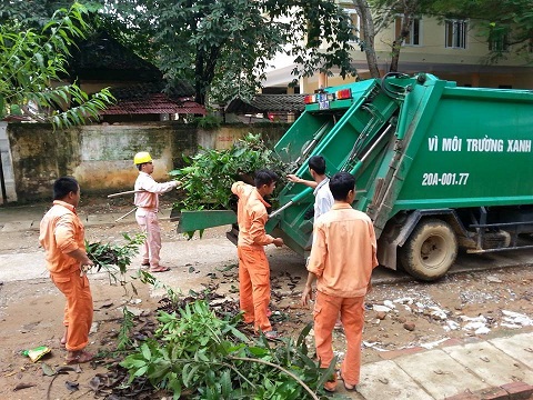 Điện lực Định Hóa ra quân tình nguyện “Ngày chủ nhật xanh”