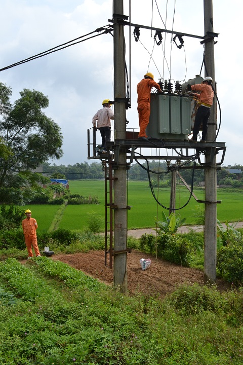 Chuyển đổi thành công toàn bộ lưới điện 10kV lên 22kV tại khu vực Phố Cò, TP Sông Công, tỉnh Thái Nguyên