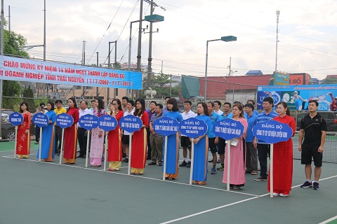 Kết thúc thành công Giải tennis lần thứ III, tranh cúp Điện lực năm 2017