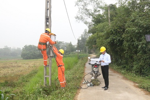 Dự án KFW tại Thái Nguyên: Cải thiện, nâng cao chất lượng điện nông thôn 