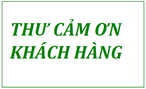 Thư cảm ơn