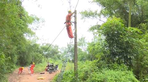 Điện lực TP Sông Công: Nỗ lực cấp điện ổn định mùa nắng nóng