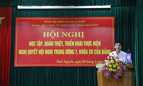 PC Thái Nguyên: Quán triệt, triển khai thực hiện Nghị quyết Trung Ương 7, khóa XII