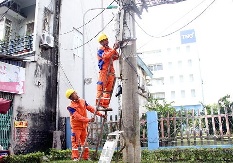 PC Thái Nguyên: Chỉnh trang hệ thống lưới điện, cáp viễn thông theo tiêu chí 5S