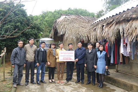 PC Thái Nguyên: Trên 100 triệu đồng ủng hộ chương trình “Tuần cao điểm Tết vì người nghèo” năm 2019