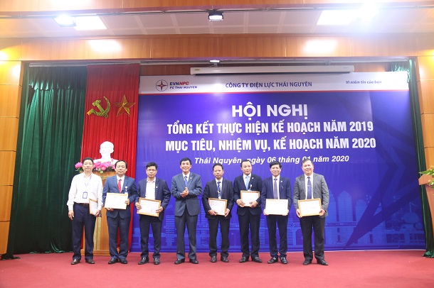 PC Thái Nguyên: Hội nghị Tổng kết công tác sản xuất kinh doanh năm 2019 và triển khai mục tiêu nhiệm vụ kế hoạch năm 2020