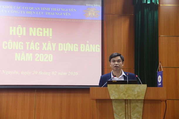 PC Thái Nguyên: Tập huấn nghiệp vụ công tác xây dựng Đảng năm 2020 và chuẩn bị cho Đại hội các cấp