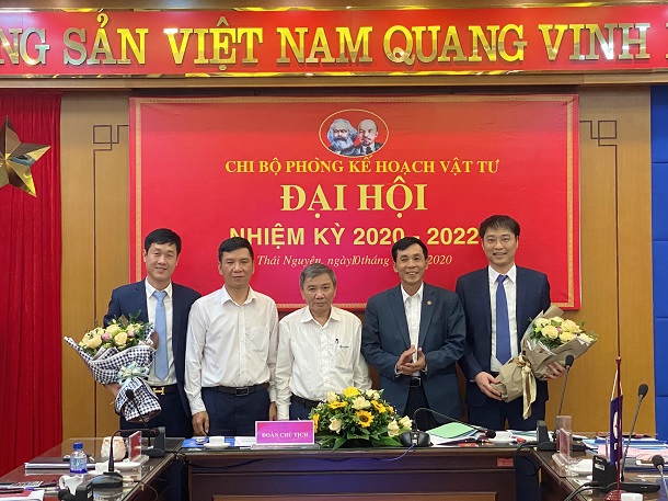 Chi bộ phòng Kế hoạch Vật tư đại hội Chi bộ  nhiệm kỳ 2020-2022