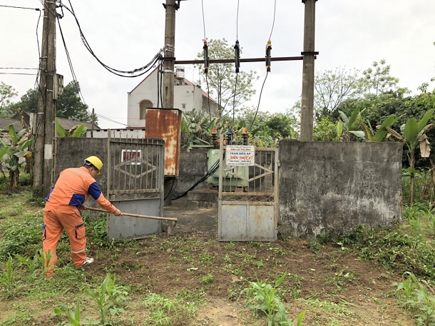 Đoàn viên thanh niên Điện lực Phú Bình chung tay tham gia quản lý vận hành an toàn lưới điện