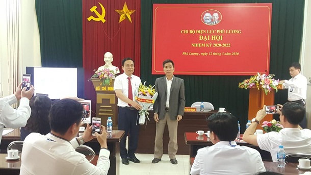 Đại hội Chi bộ Điện lực Phú Lương nhiệm kỳ 2020-2022