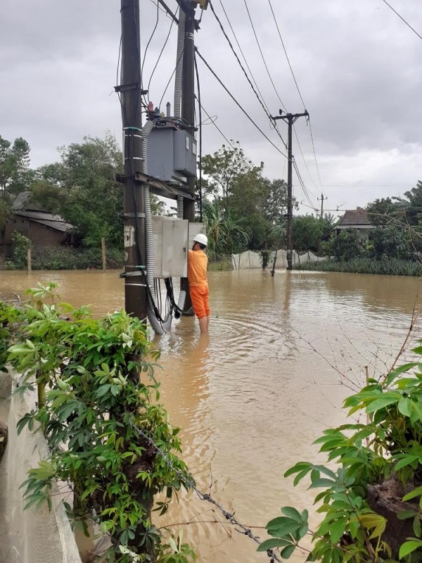 Sau 3 ngày phát động, Tập đoàn Điện lực Việt Nam cùng các đơn vị thuộc EVN đã ủng hộ đồng bào miền trung khắc phục hậu quả lũ lụt với số tiền tổng cộng hơn 21 tỷ đồng