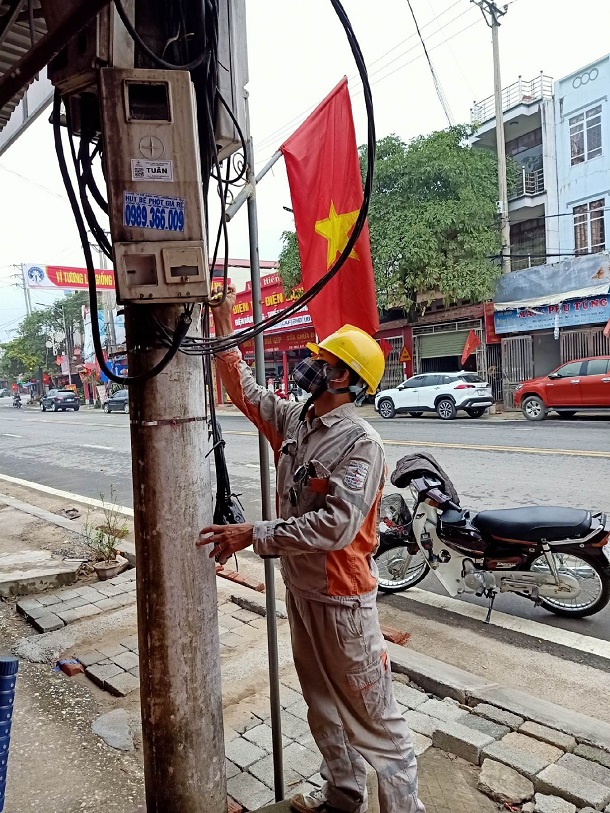 PC Thái Nguyên đảm bảo cấp điện phục vụ lễ Quốc khánh 2/9