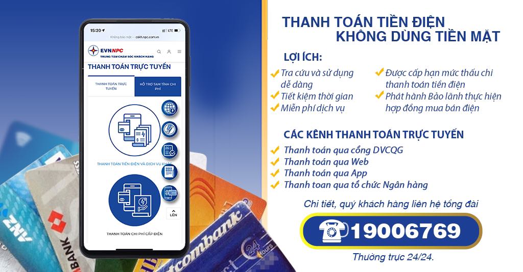 Phóng sự: Thanh toán tiền điện không dùng tiền mặt ngày càng phổ biến