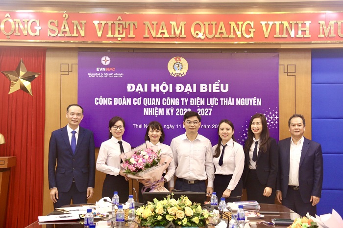 Đại hội Đại biểu Công đoàn khối cơ quan Công ty Điện lực Thái Nguyên nhiệm kỳ 2022-2027