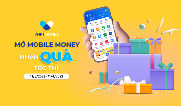 Mở Mobile Money - Thanh toán tiền điện nhận quà tức thì