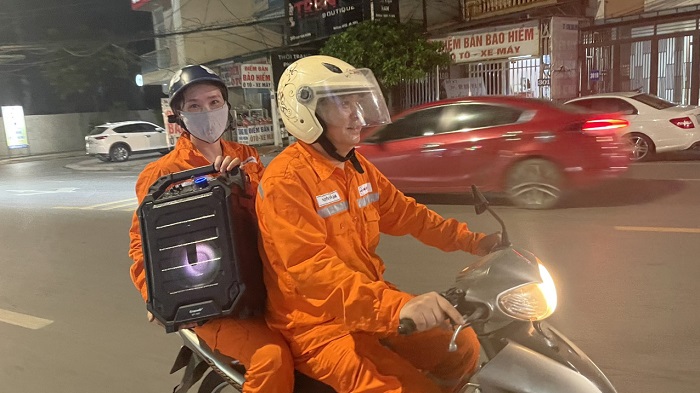 Điện lực thành phố Thái Nguyên thực hiện công tác tuyên truyền tiết kiệm