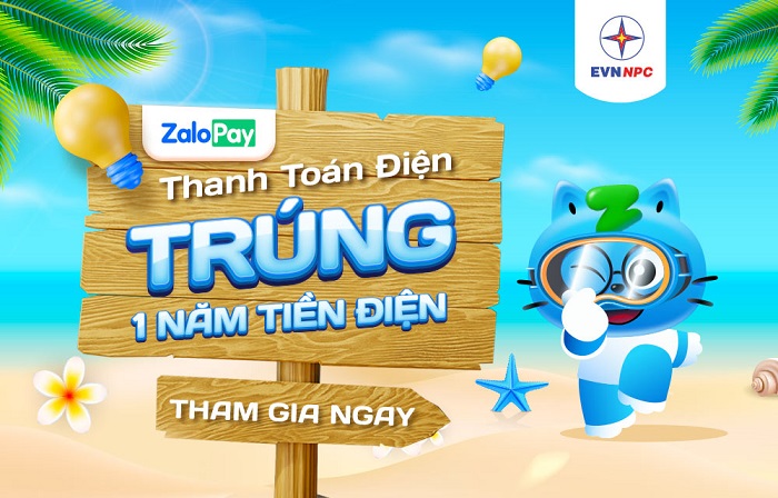 THANH TOÁN ĐIỆN TRÚNG 1 NĂM TIỀN ĐIỆN