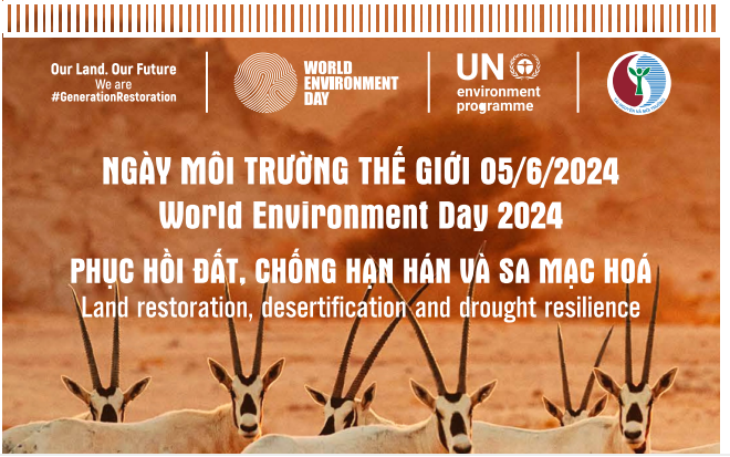 Hưởng ứng Ngày Môi trường thế giới (05/6), Tháng hành động vì môi trường năm 2024