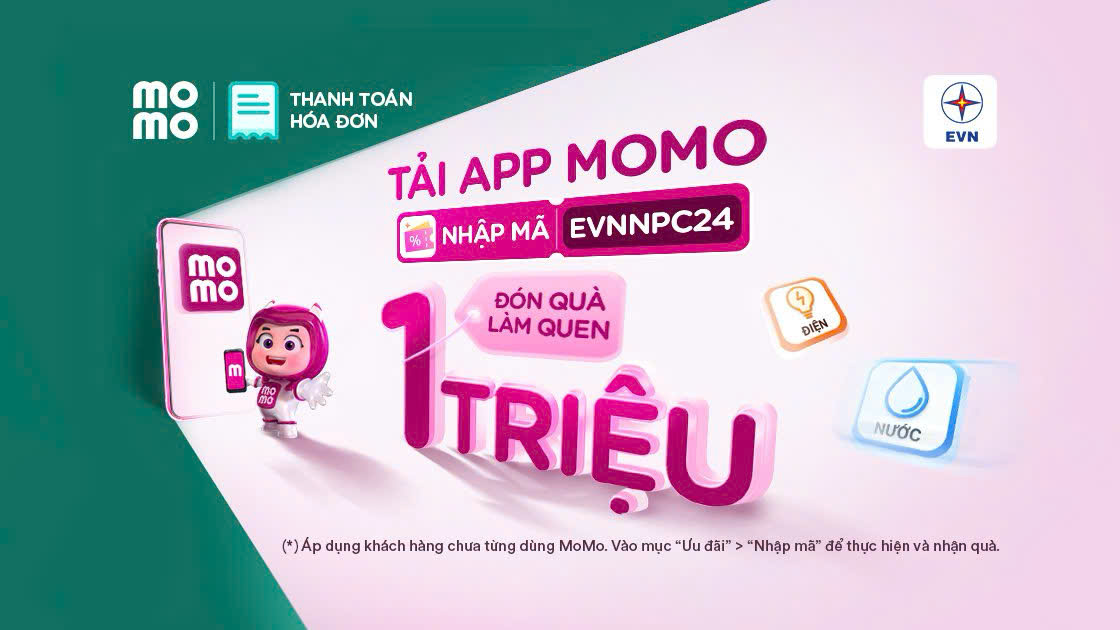 💥 TẢI MOMO DÙNG THỬ, RINH QUÀ THẬT GIÁ TRỊ 1 TRIỆU ĐỒNG!