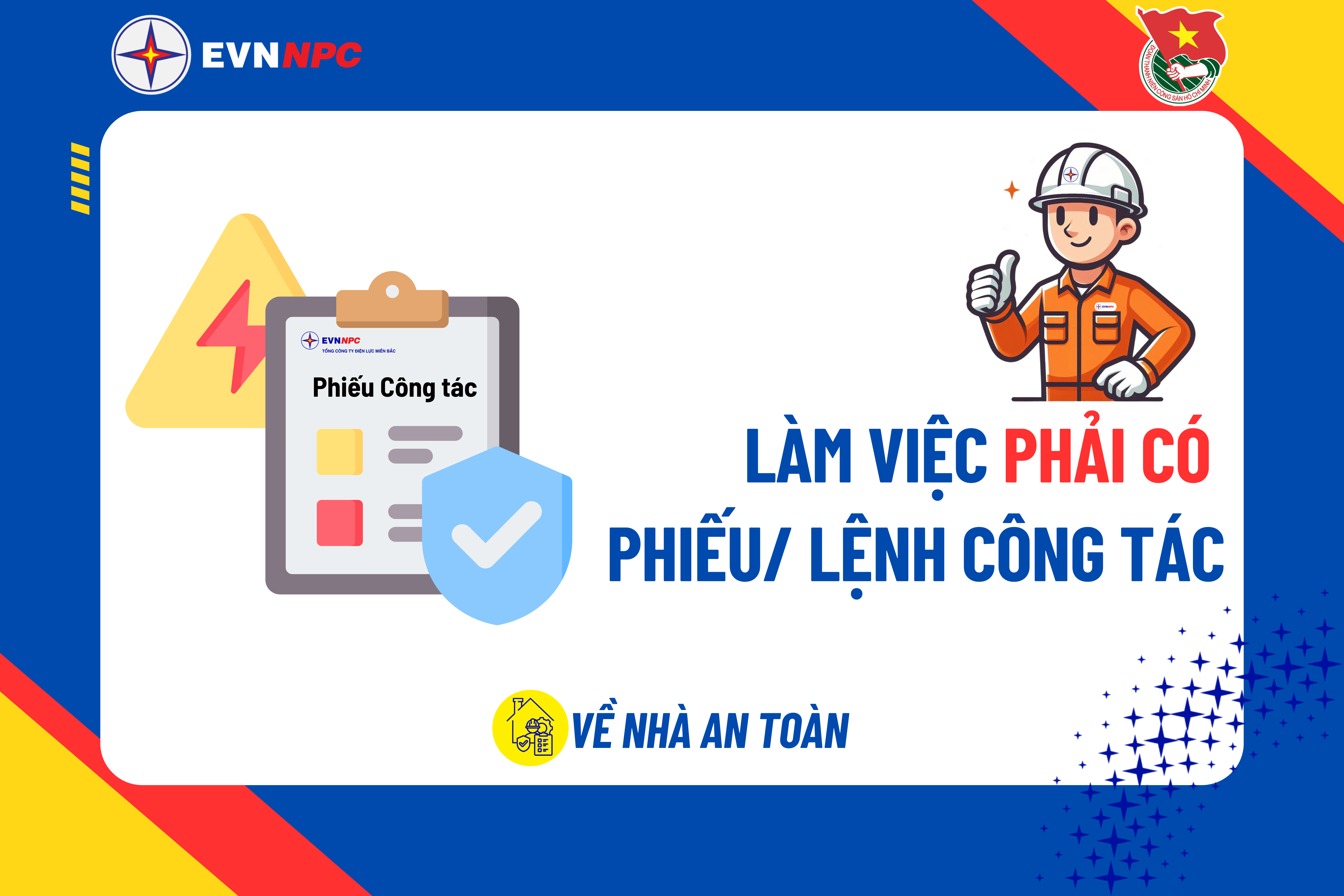 Hình ảnh bộ tiêu lệnh an toàn lao động