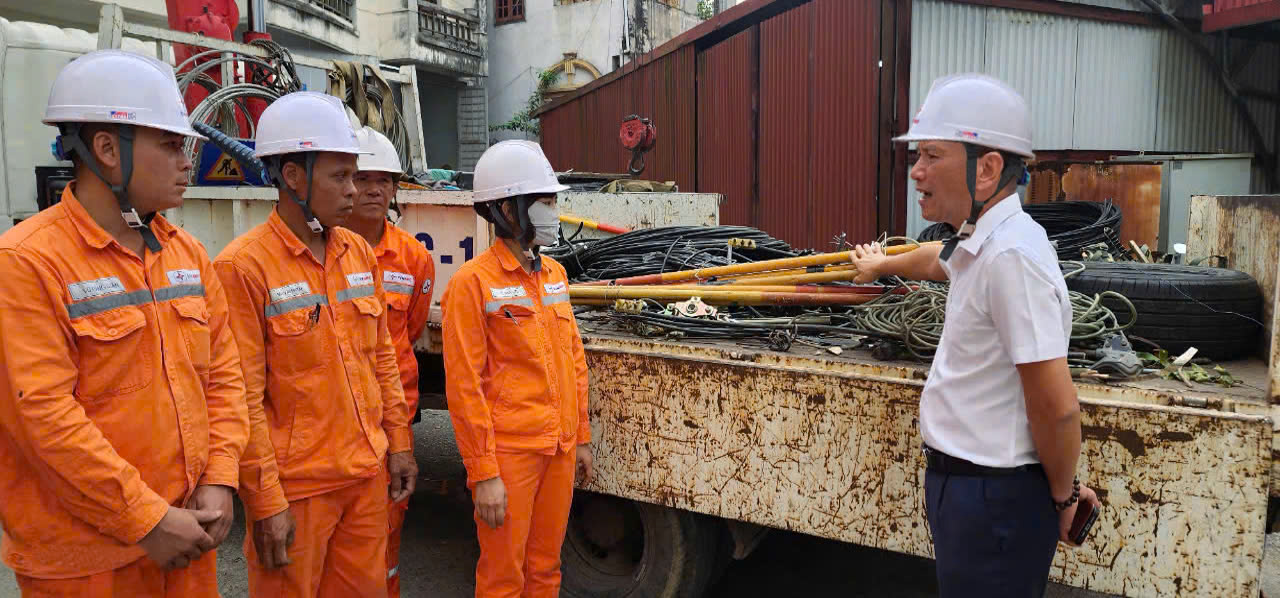 PC Thái Nguyên: Tăng cường công tác kiểm tra hiện trường, kiểm tra đầu giờ trước khi đi làm của đơn vị công tác